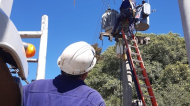 Edelap llevó a cabo obras de mejora en las redes eléctricas