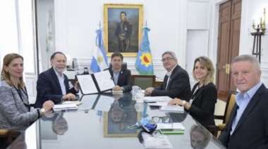 Kicillof firmó un convenio con la FAO para potenciar la producción sustentable de alimentos en la Provincia