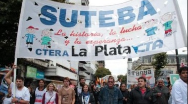 SUTEBA lanza un paro docente para este miércoles