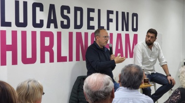 Lucas Delfino: “Nosotros queremos que Hurlingham crezca, avance y se desarrolle con trabajo para los vecinos”