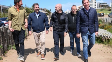 Santilli junto a Larreta y Ritondo: "El año que viene le voy a ganar a Kicillof"
