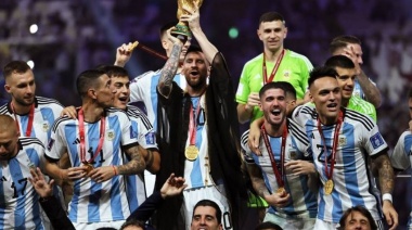 Argentina campeón: ¿Qué significa la túnica que le pusieron a Lionel Messi?