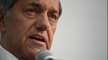Scioli destacó el "coraje" del Presidente y aprovechó para ratificar su decisión de ser precandidato