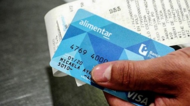 Oficializan el aumento del 9,38% en la Tarjeta Alimentar