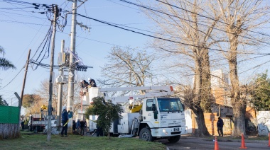 Edelap amplió la red que abastece Los Hornos