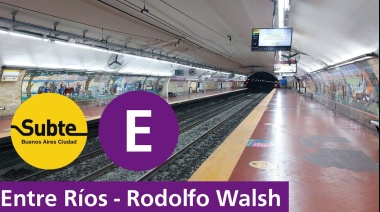 Proponen restituir el nombre original de la estación Entre Ríos de la Línea E de Subterráneos