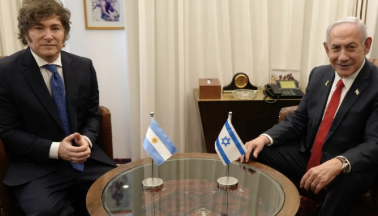 Netanyahu planeó visitar Argentina tras invitación de Milei