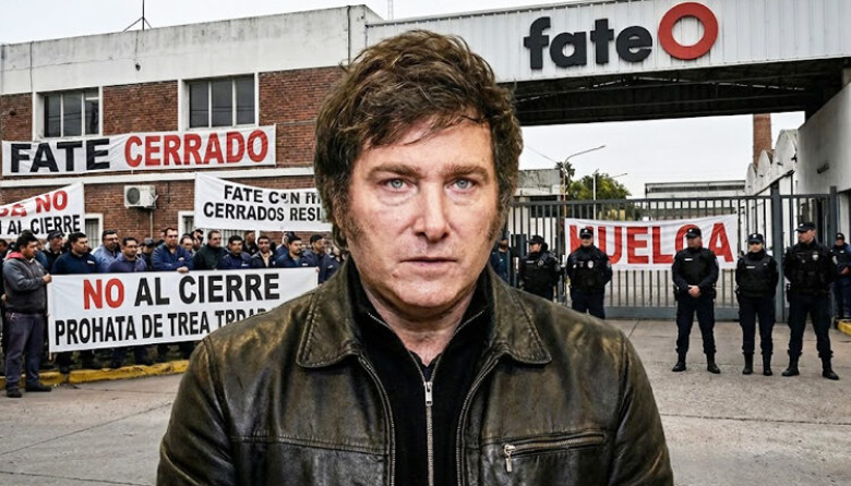 El "caso FATE" sacude la imagen de Milei: la crisis industrial generó un pico de negatividad del 60% en redes
