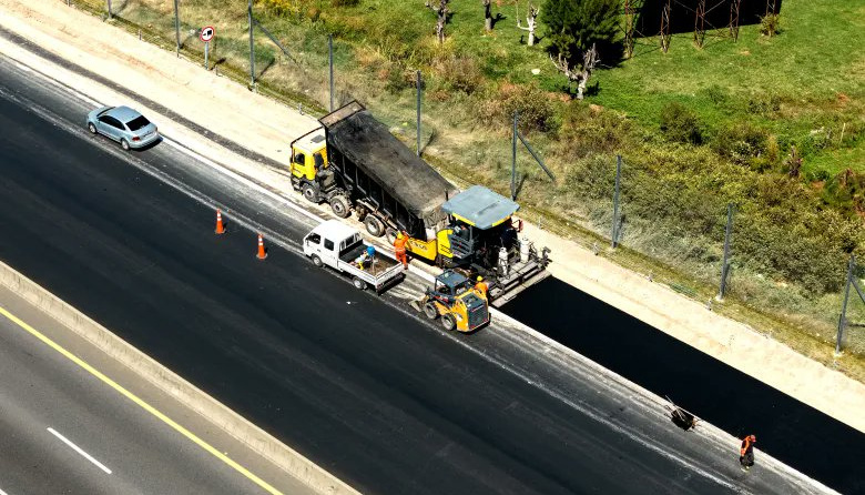 Avanza la construcción del cuarto carril en la Autopista Buenos Aires-La Plata