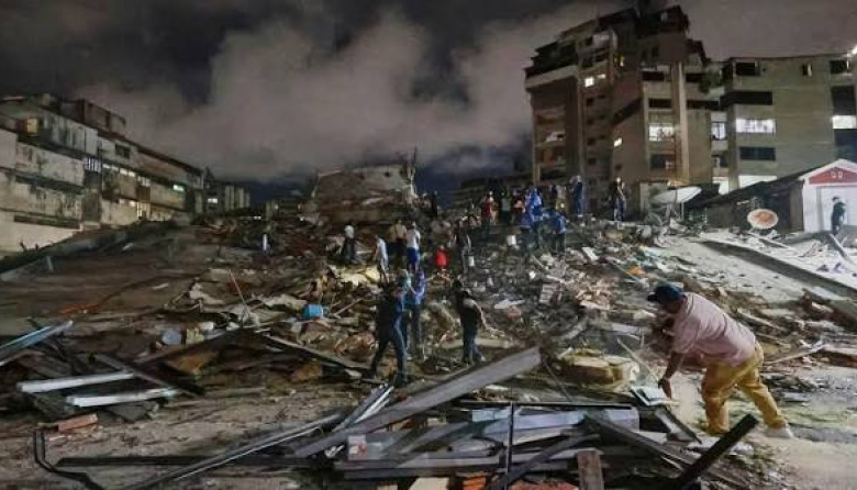 Dos terremotos consecutivos en Venezuela dejan al menos 164 muertos y cientos de heridos