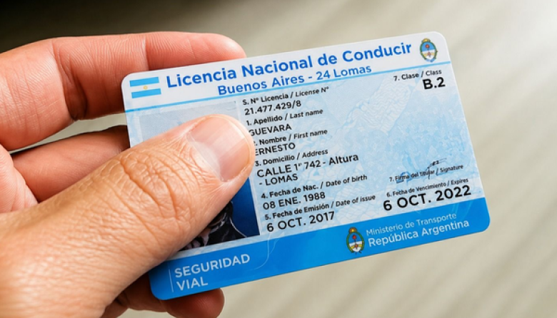 Provincia implementó un nuevo régimen de licencias de conducir para conductores profesionales