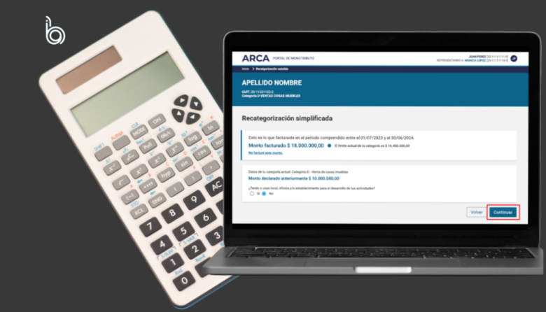 ARCA fijó las nuevas escalas del monotributo con un aumento del 16,8% y abrió la recategorización