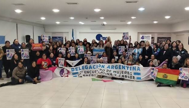 Comienza el 4º Encuentro de Mujeres de América Latina y el Caribe en Argentina