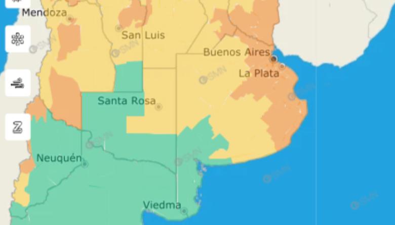 Alerta por tormentas: prevén lluvias intensas en el AMBA y toda la provincia de Buenos Aires