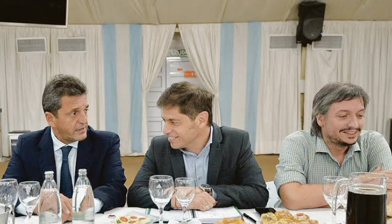 Kicillof, Massa y Máximo Kirchner se reunieron para una definición electoral clave