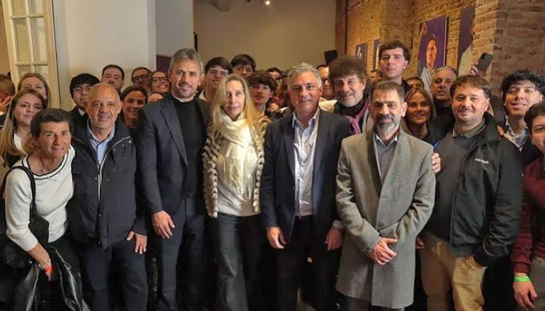Pareja respaldó a Santilli como candidato a gobernador