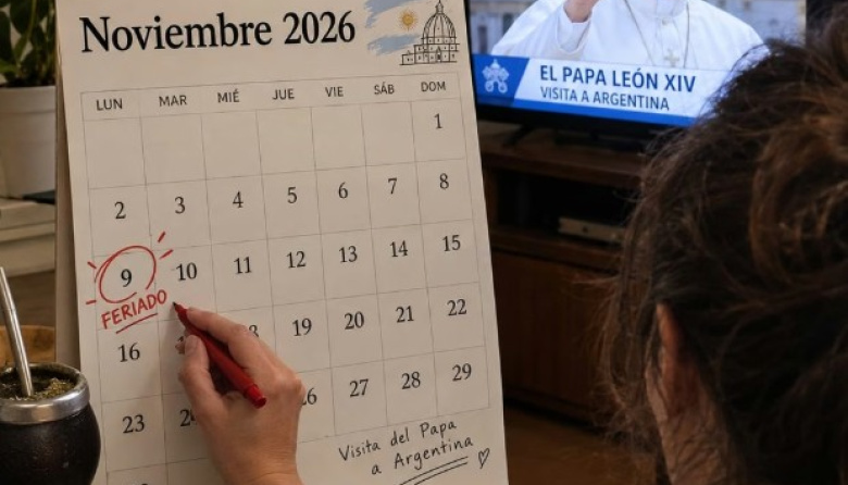 El 9 de noviembre será feriado nacional por la visita del Papa León XIV