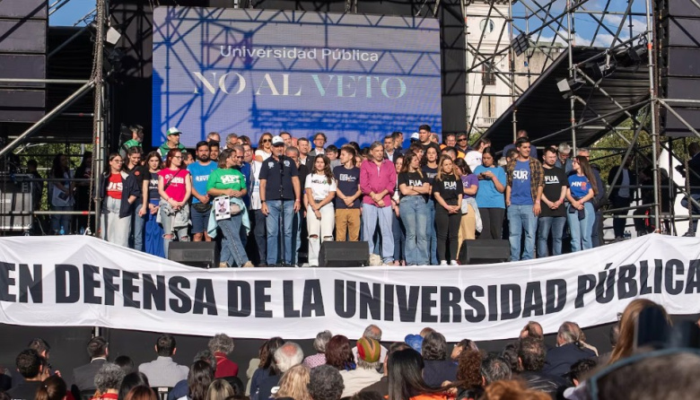 Marcha Federal Universitaria: estudiantes, docentes y gremios reclaman al Gobierno que cumpla la ley
