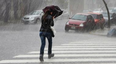El Temporal de lluvia y viento también pasó por Bahía Blanca