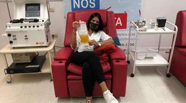 Alta tasa de recuperación entre los pacientes tratados con plasma