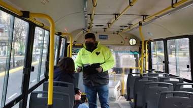 La Plata: controlan a 30 mil usuarios del transporte público