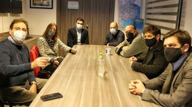 Seguridad: Kicillof, Frederic y Berni mantuvieron una reunión para coordinar acciones