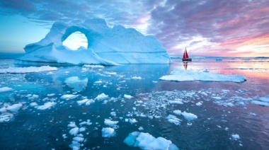 Detectan mínimo histórico de hielo marítimo en el Océano Ártico