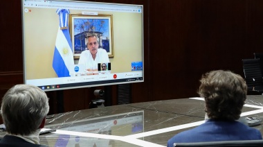 Alberto Fernández se reunió por teleconferencia con empresarios australianos