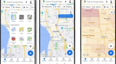 Google Maps mostrará el número total de contagiados de COVID-19 de cada zona