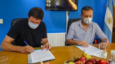 Yeza firmó convenio con la Subsecretaría de Deportes de la Provincia