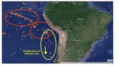 Advierten a Cancillería sobre un convoy de 300 a 500 buques chinos que se dirigen al Mar Argentino