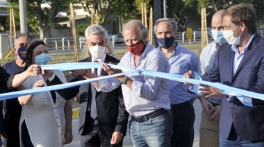 Meoni inauguró paso bajo nivel en La Plata y afirmó: "las obras no tienen partido político"