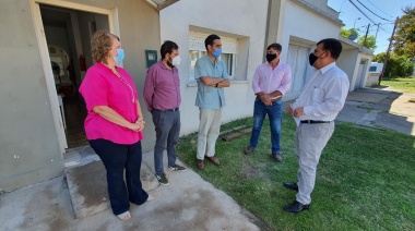 Visita del intendente Bertellys a Chillar