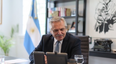 Fernández dialogó con su par de Rusia, Vladimir Putin