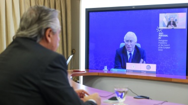 Fernández mantuvo una videoconferencia con el primer ministro de Portugal