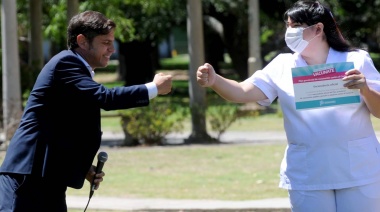 Kicillof criticó a quienes cuestionan la vacuna: "Basta de sembrar miedo"