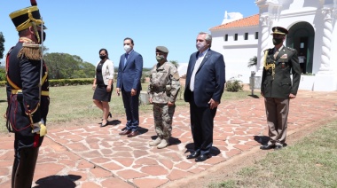 Fernández homenajeó a San Martín en Corrientes