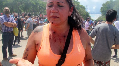 Dura represión policial por protesta en Formosa