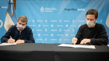 Provincia y Nación firman un acuerdo de colaboración en materia científico-tecnológica