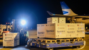 Llegaron 500 mil Sputnik V