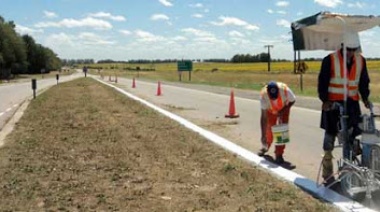 Continúan obras viales en Bahía Blanca