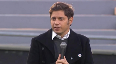 Kicillof anunció inversión de más de $500 millones para apoyar la actividad deportiva