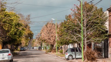 Luminarias LED: el Municipio ya instaló 200 columnas en el casco urbano