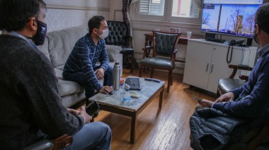 Abella se reunió con el nuevo Gerente de EDEN