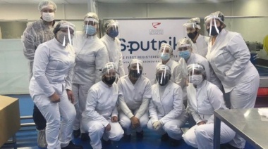 Podrán ser aplicadas las 450 mil primeras dosis de Sputnik V producidas en el país