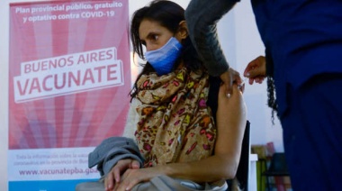 Provincia anunció la vacunación a mayores de 45 años