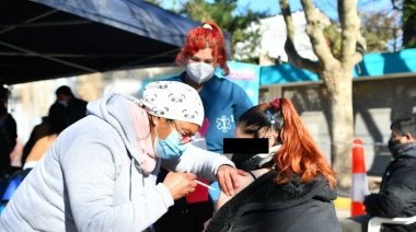 Coronavirus: continúa vacunación comunitaria en la estación Varela
