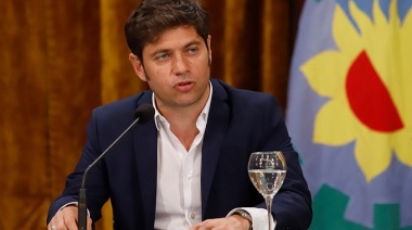 Kicillof: "La inversión en obra pública es el camino para la transformación en la pospandemia"