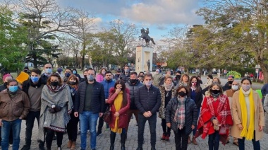 Juntos: se presentó la lista que encabeza Julián Amendolaggine 