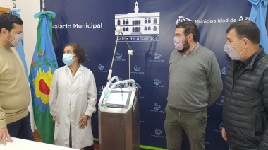 Nuevo respirador para el Hospital Pintos
